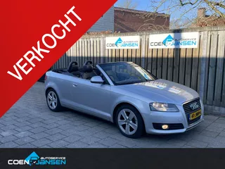 Audi A3 Cabriolet 1.8 TFSI Attraction Pro Line leer, NAP, NW dak, Origineel NL